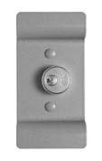 exit device trims 210F series trim 1-3/4" (44mm) door standard. For doors through 2-1/4" (54mm) or shim-mounted devices, specify on order. For rim cylinder options, see page 16.