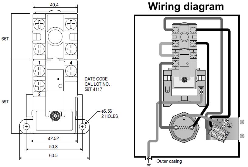 Ⅳ. DHW Tanks 2. Electrical Wiring Diagram 2-1. NH200/300WHXEA/S Electric element : 2.