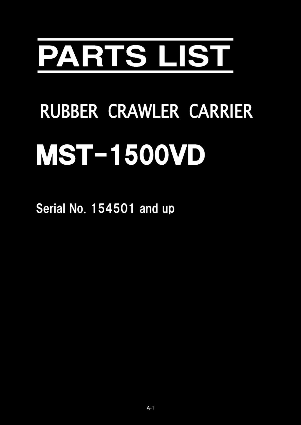 MST-1500VD Serial