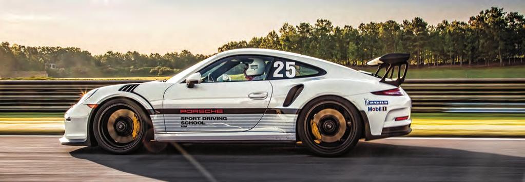 Porsche Recommends: To learn more or to book your Porsche Sport Driving School-USA course, visit porschedriving.com, call 770-290-7000 or email at PSDSinfo@porsche.us. Dr. Ing. h.c. F.