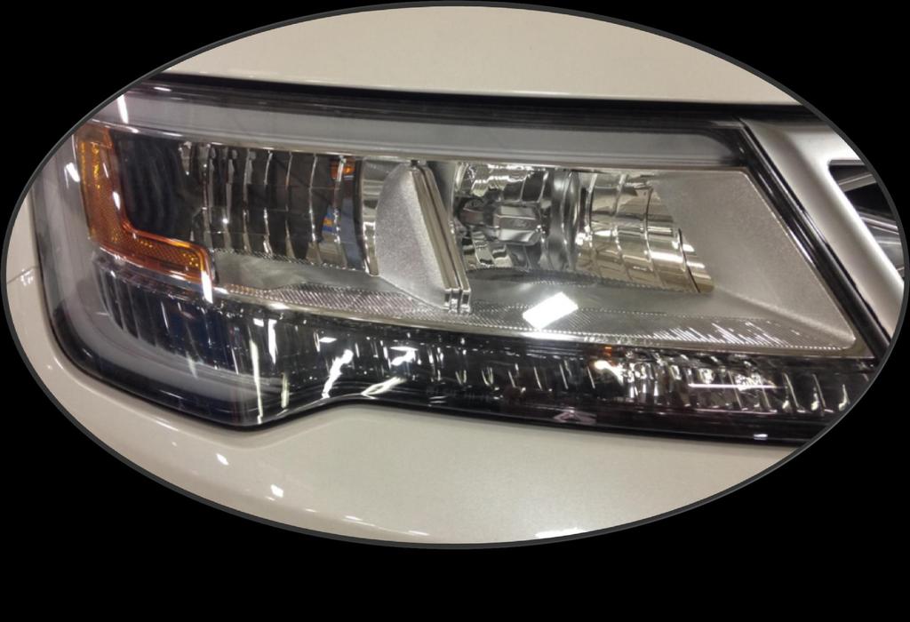 POLICE INTERCEPTOR Standard Vehicle Headlamp LED Low Beam Halogen High Beam Reflective (Amber) Cornering Lens (No projected lighting) Rear viewing of base headlamp housing Parking Light / Turn Signal