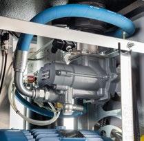 An oversized ventilation ensures low internal temperatures,