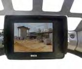 REAR VIEW CAMERA Increase visibility to the rear of the