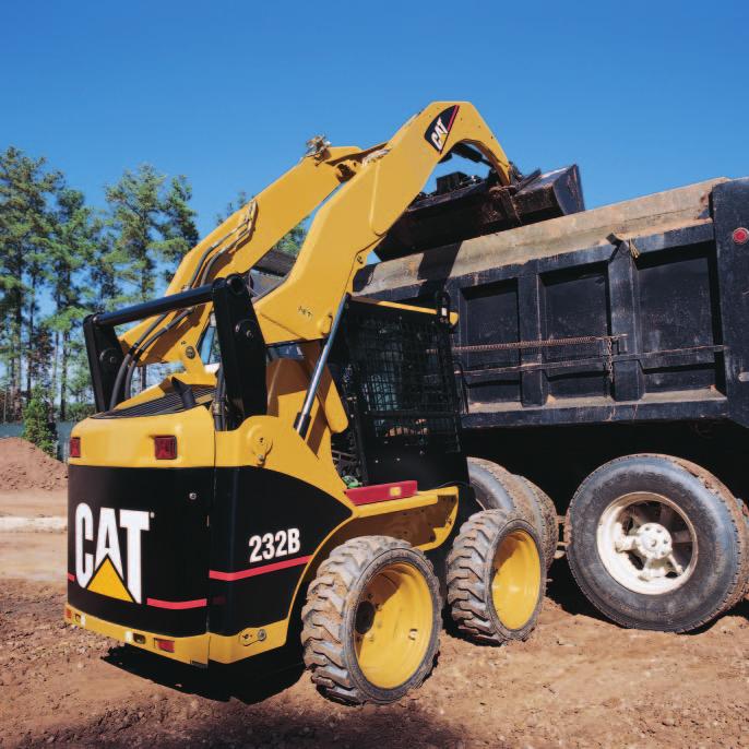 High Performance Power Train The Caterpillar hystat power train delivers aggressive performance and easy operation. Powerful and Reliable Anti-Stall Feature.