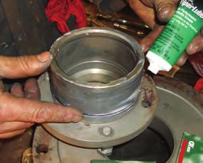 n SOLUTION: Lubricate O-rings with Loctite ViperLube High Performance Synthetic Grease.