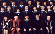 diplomas and diplomas at the February 2001 Graduation Ceremony held at INTI College Malaysia.