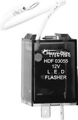 1W-130W Variable Load Electronically Controlled Flash Rate Provides Steady Flash Rate for All LED and Incandescent Lamps External Ground Bracket Included Popular Replacement in Peterbilt, Kenworth,