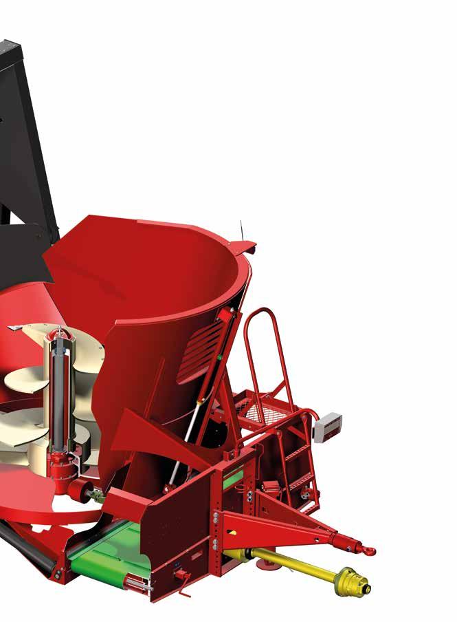 SELF-LOADING MIXER FEEDERS 10 11 9 8 10 11 7 6 5 9 Large window for maximum visibility during cutting/loading 10 Twin Stream Auger