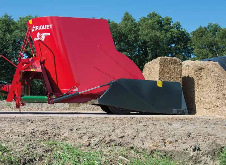 Vertifeed The robust mixer feeder with loading frame For farmers that already have a silage cutter, the Vertifeed is the perfect addition.