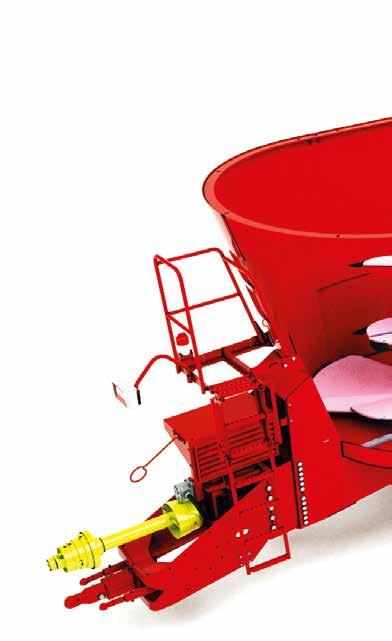 Unique features Solomix X-Range 1 Fuel saving, long-lasting usage 2 and best mixing result 3 4 5 6 7 8 9 10 1 Dual Flow by Offset Inserts The Trioliet mixer feeders with two and with three vertical