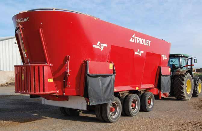 MIXER FEEDERWAGONS Highly comprehensive as standard 4 5 All Solomix X-Range mixers are equipped with