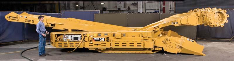 When properly maintained, Cat continuous miners perform for years at lower maintenance costs, thus lowering the total cost of ownership.