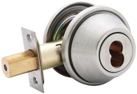 Grade 2 Commercial Duty Deadbolts, bolts & Accessories 220 series Deadbolts 220 32D 225IC For a wide variety of keyways other than the stocked SC1 or WR3 keyways, please see our LSDA C500 & Ilco