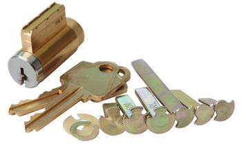 5 series Grade 1 Operates most Grade 1 & 2 locksets and leversets including Arrow D, E, F, K, Schlage B100, B400 and H Series deadlocks as well as many other locksets such as LSDA One piece OEM