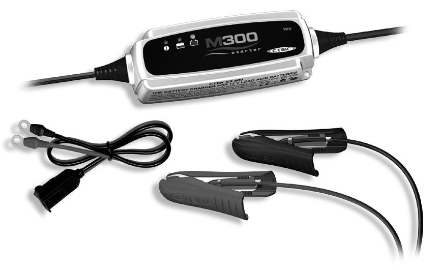 M300 STARTER Battery charger For lead-acid batteries User Manual and guide to professional battery charging for Starter and Deep Cycle batteries.