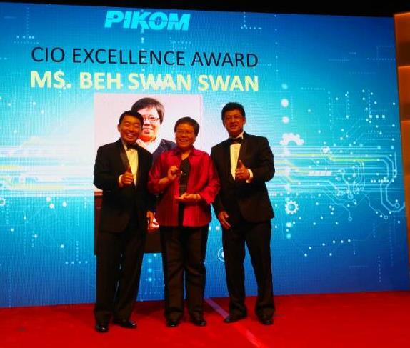 the PIKOM ICT Leadership Awards and MSC