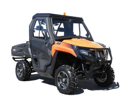 ACCESSORIZE YOUR JLG UTV Get the most out of your utility vehicle with accessories from JLG. Tackle the roughest terrain in comfort with performance enhancing, quality options.