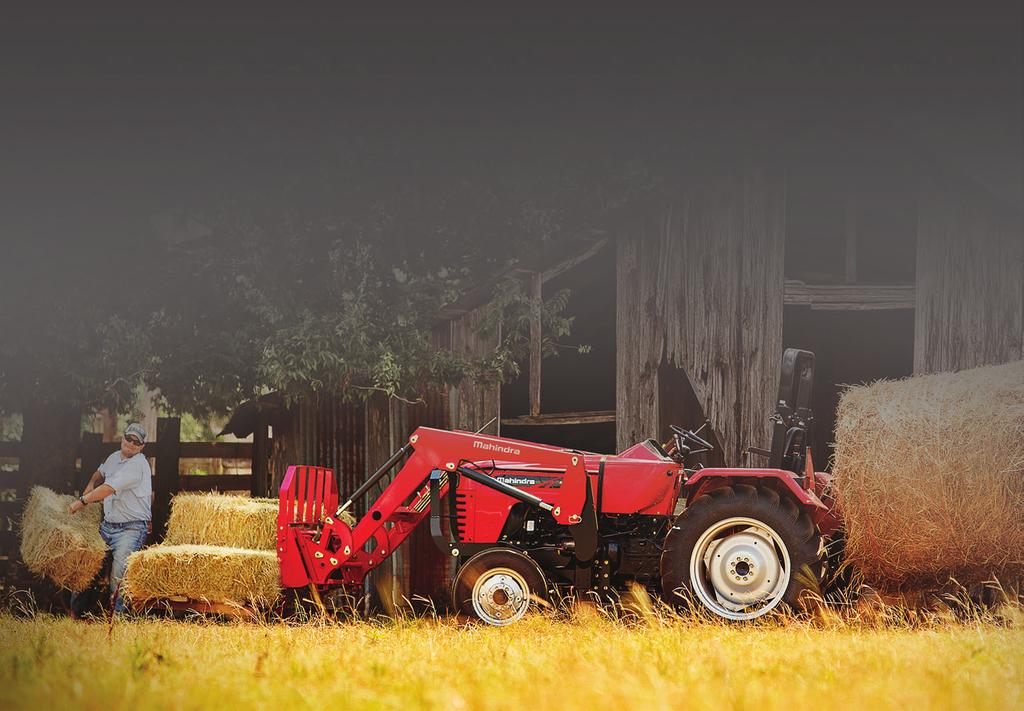 ECONOMY - 4500 Series The Mahindra 4500 series tractors are rugged and hard-working 2WD and 4WD utility tractors designed for light- to medium-duty applications.