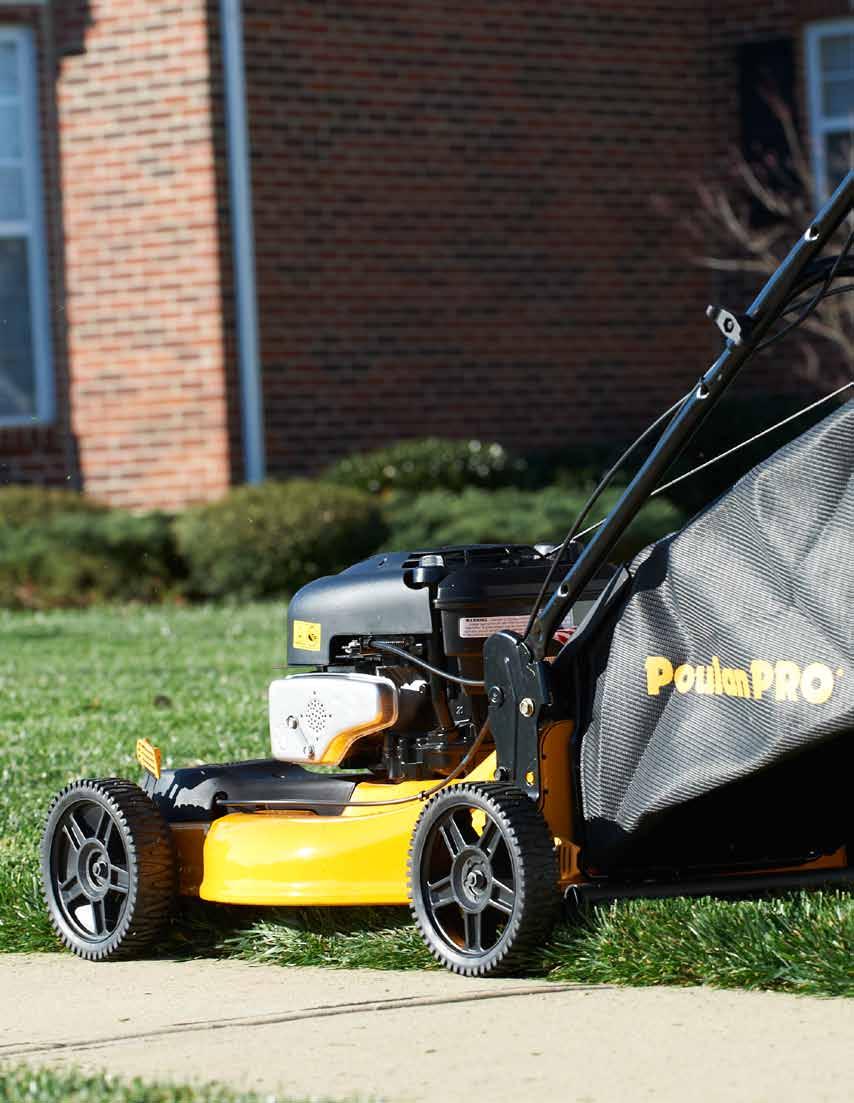 For more information including product reviews and support go to: mcculloch.com, poulanpro.com, poulan.com or weedeater.