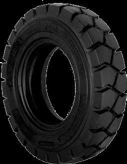 i RUBBERMASTER QH201 For material handling, construction and mining, large tread blocks provide long, even wear.
