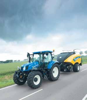 TERRALOCK AUTOMATIC TRACTION MANAGEMENT New Holland s renowned Terralock solution is simple to set-up and operate.