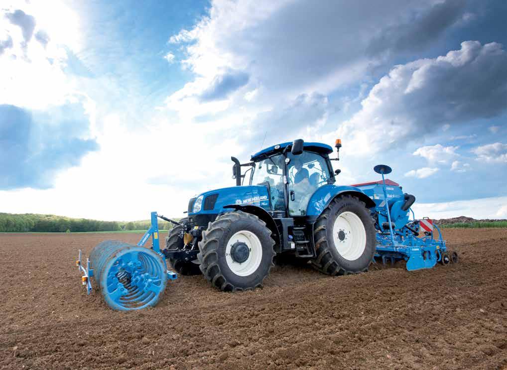 4 5 The range Engineered by design to meet your needs New Holland knows that no two farms are alike, so they have developed the T6 range of fully customisable tractors that you, the owner, can