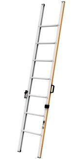 the users. The Stick-Stow is a single section folding ladder, rated for 1 person access use.