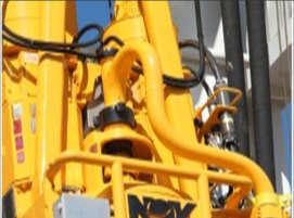 The TDS-11SA Drilling Unit features two forced air cooled 400HP AC Drilling Motors (800 HP