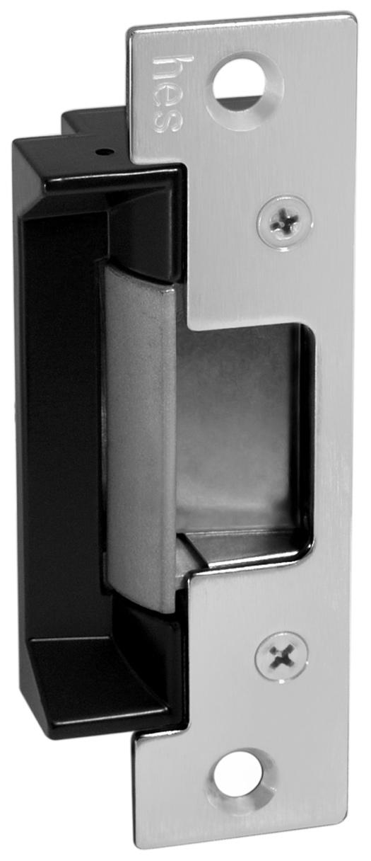 This includes narrow style aluminum jambs and jambs with protruding glass inside. The field selectable fail secure/fail safe unit is easy to install and accommodates 5/8" latchbolts.