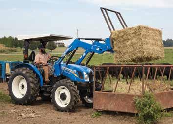 03 WORKMASTER TRACTORS: A tradition of dependability and value True to the original tractors popular in the 1960s, today s WORKMASTER tractors from New Holland are tough and reliable.