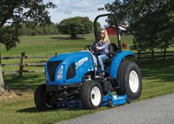 One versatile WORKMASTER sub-compact tractor: 25 hp Three rugged, economical WORKMASTER compact tractors: 25, 35 and 40 hp Three heavy-duty WORKMASTER utility tractors: 50, 60 and 70 hp BOOMER
