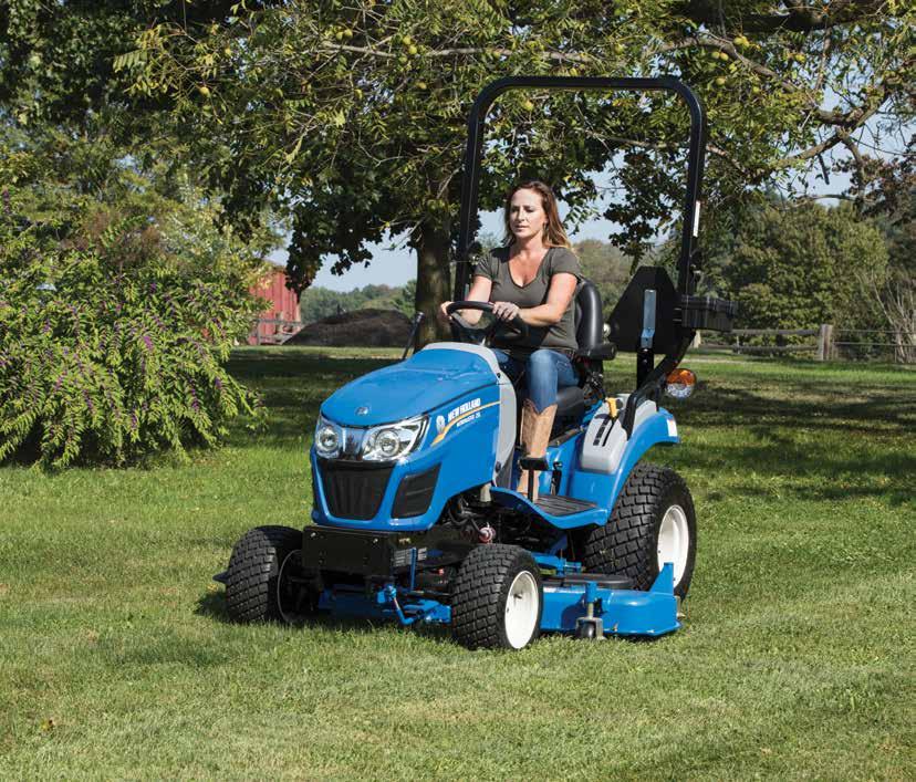 04 WORKMASTER 25S SUB-COMPACT TRACTOR Your yard and estate work just got easier.