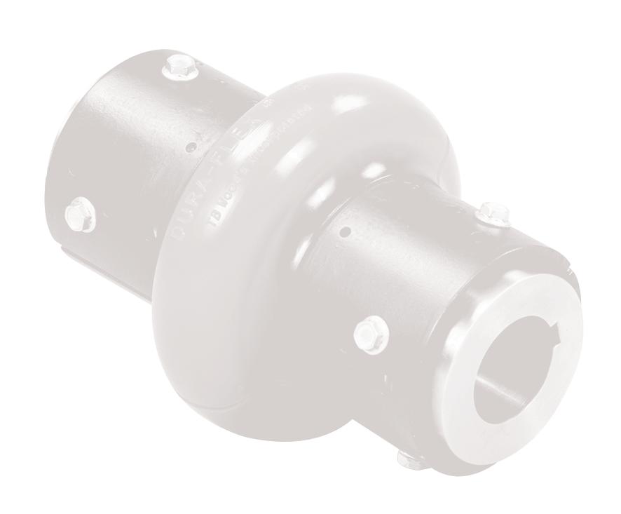 Dura-Flex couplings are designed from the ground up using finite element analysis to maximize flex life T Wood s Dura-Flex couplings split-in-half element design allows for easy element