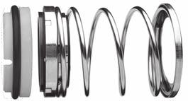 K ompact, single spring, rubber diaphragm seal specifically designed to comply with DIN 24960 (EN 1276) K-length dimensional requirements, for the complete seal and seat assembly.