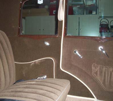 Area 12 - Interior Trim INCLUDES: Front seat(s), rear seat or rumble seat, trunk compartment, cargo area of trucks, headliner, soft top interior, window shades, door panels, cowl and quarter panels,