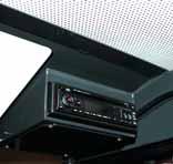 operated RDS radio with CD player 2 loudspeakers, indoor lighting MDM-display
