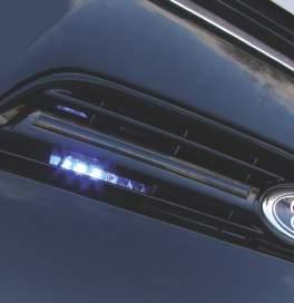 Section 2 : External Vehicle Hazard Warning LED Lighting for both the blue and amber markets External LED modules are generally installed in the grille or at salient points on the exterior bodywork