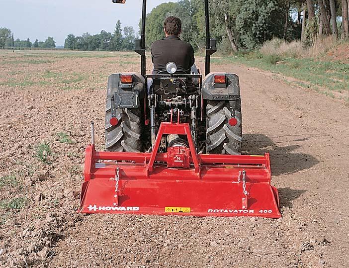 The Rotacadet rotor can also be fitted for reduced fuel consumption and very effective weed control.