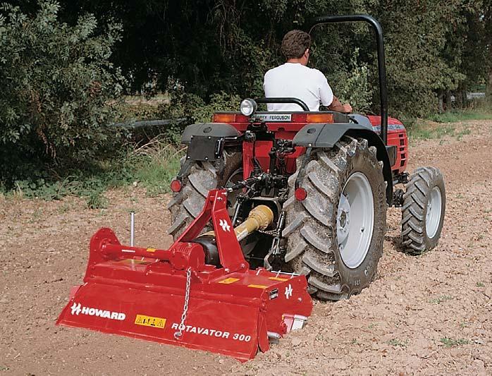 The rotor is very efficient, and the machine is configured for cat1 tractors.