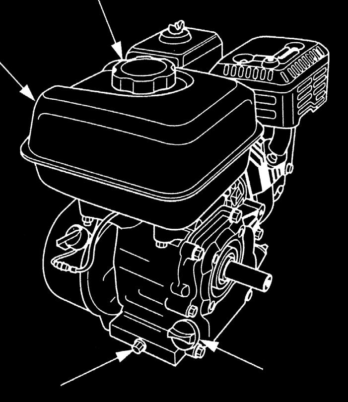 ENGINE SPECIFICATIONS Type ENGINE OPERATION HONDA GP160 Air cooled 4-stroke OHV Weight STARTING THE ENGINE COLD 1.