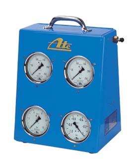 Test and inspection equipment 1-9 Pressure gauge unit Order no.: 03.9305-1020.4 Short order no.: 730032 The ATE pressure gauge unit is extremely versatile.