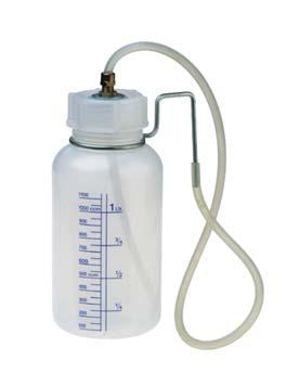 : 740085 The filling gun is used to fill fluid reservoirs using a bleeding unit. Benefits: Easy-to-use lever for actuates the valve, allowing precise dosage of the fluid.