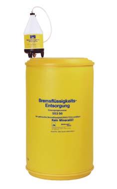 3-2 Disposal equipment Brake fluid disposal unit System 220 Order no.: 03.9302-0504.3 Short order no.