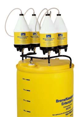 Disposal equipment 3-3 Brake fluid disposal unit System 224 Order no.: 03.9302-0508.3 Short order no.