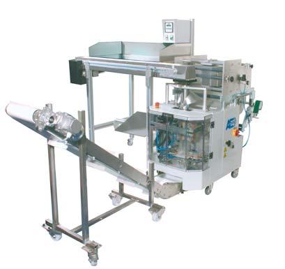 AUTOMATIC PACKAGING MACHINES 4 AVM 200 IC The AVM 200 IC is the most compact Audion vertical form, fill and seal machine.