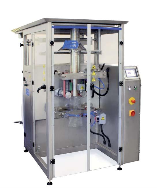 7 AUTOMATIC PACKAGING MACHINES AVM 280 & AVM 320/350 The AVM 280 is designed to make bags with a width of up to 280 mm and a volume of up to 6 liters.