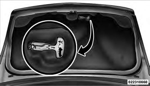38 THINGS TO KNOW BEFORE STARTING YOUR VEHICLE Trunk Internal Emergency Release As a security measure, a Trunk Internal Emergency Release lever is built into the trunk latching mechanism.