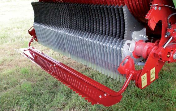 Rotor and cutting unit For optimum fodder quality Powerful & gentle Feeder rotor