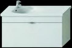 1 Vanity unit with one drawer H 520/ W 970 / D 370 mm 411,96 442,51 469,58 including washbasin 8.1221.9.000.109.1 4.5518.7.021.xxx.
