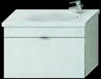 1 Vanity unit with one drawer H 520/ W 970 / D 370 mm 411,96 442,51 469,58 including washbasin 8.1221.7.000.109.1 4.5519.5.021.xxx.